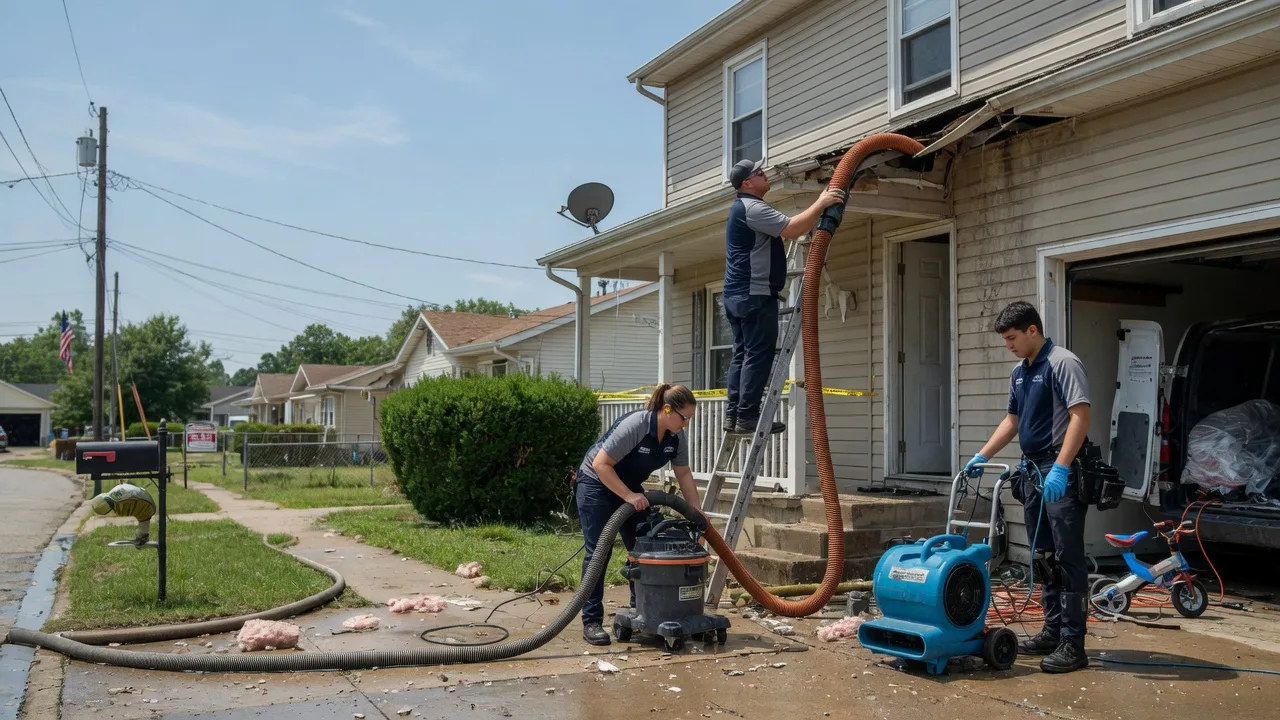 Water Damage Restoration in Grantsburg, IL near me